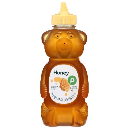 Save $1.00 Off The Purchase of One (1)   Publix Honey Bear Squeeze Or Regular, 24 or 40-oz bot.