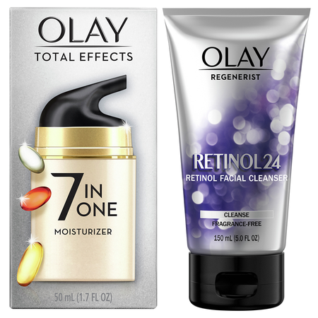 Save $1.00 on ONE Olay Complete, Active Hydrating, Total Effects or Age Defying Moisturizers or Olay Facial Cleanser (excludes Eye, Serum, Cleansing M