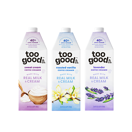 Save $2.00 on any ONE (1) Too Good & Co.&trade; Creamer