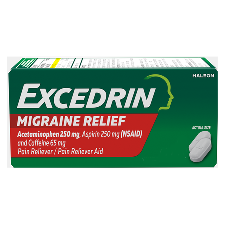 Save $2.50 on any ONE (1) Excedrin 80ct or larger