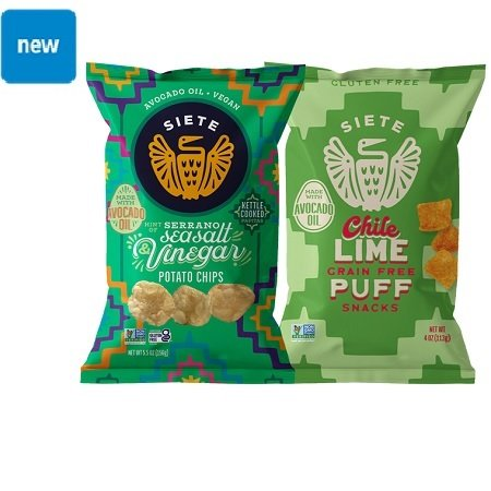Save $1.00 on any TWO (2) Siete Chip Items