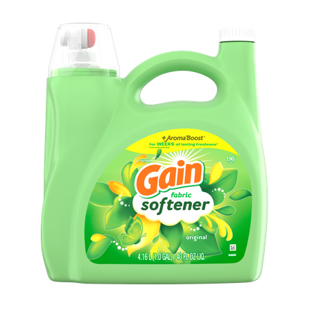 Save $3.00 on ONE Gain Liquid Fabric Softener 140 oz (excludes Gain Rinse, Gain Flings, Gain Liquid/Powder Laundry Detergent, Gain Essential Oils, Gai