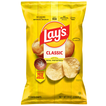 Save $1.79 on any ONE (1) Lay's XL 4.75 - 8oz