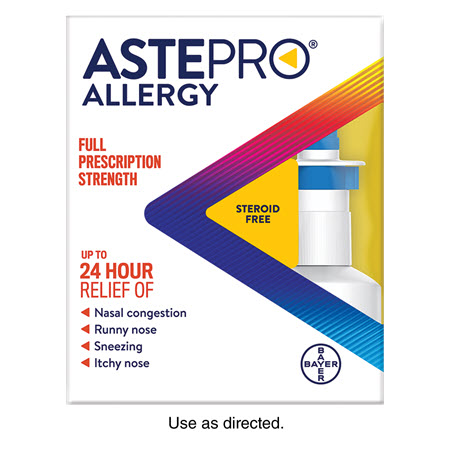 Save $5.00 on any ONE (1) Astepro&reg; Allergy Product 60 sprays or larger