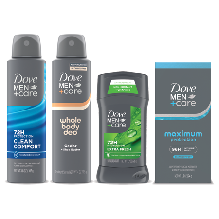 Save $2.00 on any ONE (1) Dove Men+Care Antiperspirant or Deodorant Stick, Dry Spray, or Whole Body (excludes Twin Packs and Trial and Travel Sizes)
