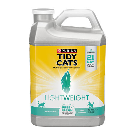 Save $2.00 on any ONE (1) 8.5 lb or larger package of TIDY CATS&reg; LightWeight Clumping Cat Litter