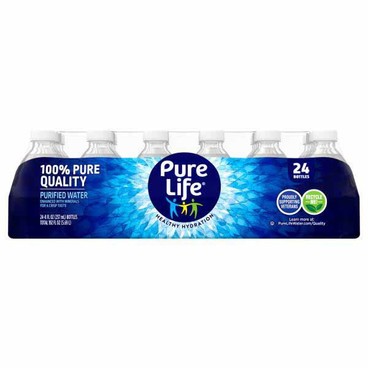 Pure Life Purified WaterBuy 1 Get 1 FREEFree item of equal or lesser price.
24-pk. 8-oz bot.