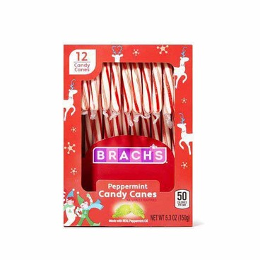Brach's Candy CanesBuy 1 Get 1 FREEFree item of equal or lesser price. 
Or Nerds or Trolli Sour Brite, 5.3-oz box; or Sweetarts Candy Canes, 5.28-oz box 
(While Quantities Available)
