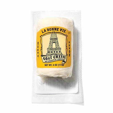 La Bonne Vie Honey Goat Cheese LogBuy 1 Get 1 FREEFree item of equal or lesser price. 
Located in the Deli Specialty Cheese Section, 4-oz pkg.