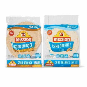 Mission Carb Balance TortillasBuy 1 Get 1 FREEFree item of equal or lesser price.
Or Zero Net Carbs or Carb Balance Wraps, 8-ct. 11.29 or 12-oz bag