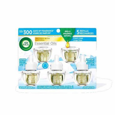 Air Wick Scented Oil RefillsBuy 1 Get 1 FREEFree item of equal or lesser price.
Infused With Essentials Oils, 5-ct. pkg.