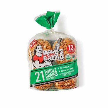 Dave's Killer Bread Organic Burger BunsBuy 1 Get 1 FREEFree item of equal or lesser price.
21 Whole Grains and Seeds or Burger Buns Done Right, 17.6-oz pkg.; or Sandwich Rolls: Original or 21 Whole Grains and Seeds, 18-oz bag