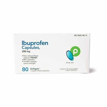 Publix Ibuprofen Mini CapsulesBuy 1 Get 1 FREEFree item of equal or lesser price.
20 or 80-ct. pkg.