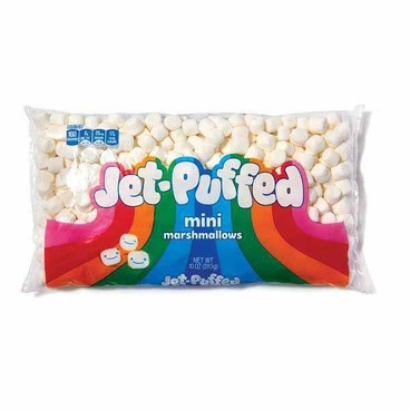 Jet-Puffed Mini MarshmallowsBuy 1 Get 1 FREEFree item of equal or lesser price.
10-oz bag