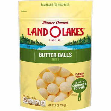 Land O Lakes Salted Butter BallsBuy 1 Get 1 FREEFree item of equal or lesser price.
8-oz bag