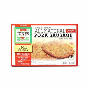 Jones Dairy Farm Sausage PattiesBuy 1 Get 1 FREEFree item of equal or lesser price.
Or Links, Sold Frozen, 5 to 12-oz pkg.