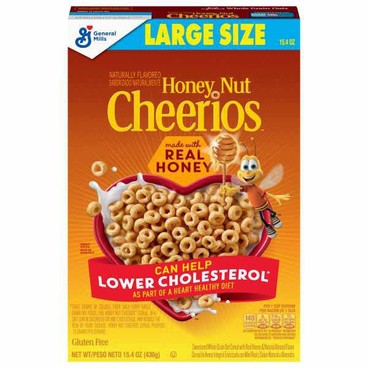 General Mills Cheerios CerealBuy 1 Get 1 FREEFree item of equal or lesser price.
8.9 to 27.2-oz box