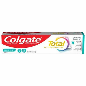 Colgate Total ToothpasteBuy 1 Get 1 FREEFree item of equal or lesser price.
5.1-oz box or Sensitive, 6-oz box