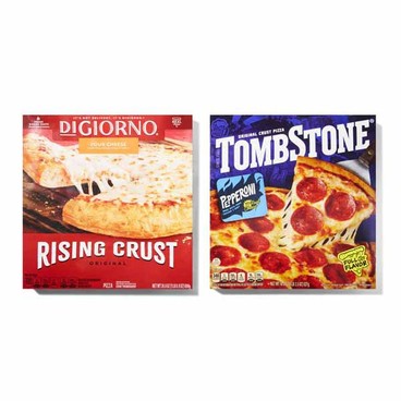 Digiorno PizzaBuy 1 Get 1 FREEFree item of equal or lesser price.
16.9 to 27.1-oz box or Tombstone Pizza, 18.4 to 20.2-oz box 
(Excluding Digiorno Stuff Crusts)