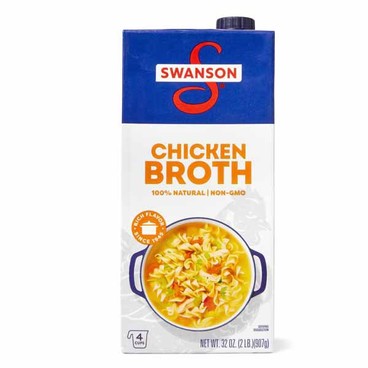 Swanson BrothBuy 1 Get 1 FREEFree item of equal or lesser price.
Or Cooking Stock, 32-oz ctn. 
(Excluding Organic and Bone Broth)