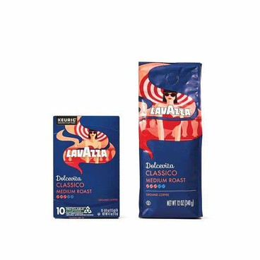 Lavazza Ground or Whole Bean CoffeeBuy 1 Get 1 FREEFree item of equal or lesser price.
12-oz bag or K-Cups, 10-ct. box