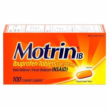 Motrin Pain RelieverBuy 1 Get 1 FREEFree item of equal or lesser price.
80 or 100-ct.; or Adult Tylenol Cold & Cough Liquids, 8-oz, Children's Tylenol Cough & Cold Liquids, 4-oz, or Tylenol Precise, 4-oz pkg.