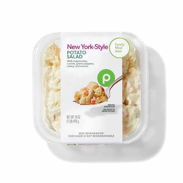 Publix New York-Style Potato SaladBuy 1 Get 1 FREEFree item of equal or lesser price.
Located in the Deli, 16-oz pkg.