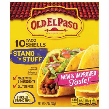 Old El Paso Taco ShellsBuy 1 Get 1 FREEFree item of equal or lesser price.
Or Tortillas or Soft Tortilla Bowls, 8 to 18-ct. pkg.; or Enchilada Sauce, 10-oz or Refried Beans, 16-oz can 
(Excluding Old El Paso Kit)