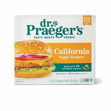 Dr. Praeger's Veggie EntreesBuy 1 Get 1 FREEFree item of equal or lesser price.
8 to 10-oz box; or Actual Veggies Veggie Burgers, 12-oz box