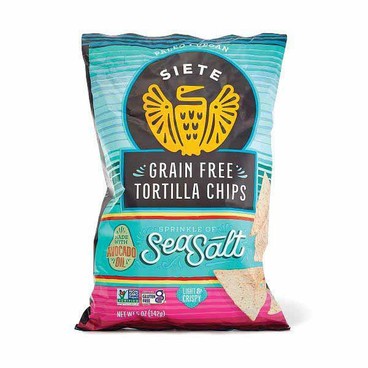 Siete Grain Free Tortilla ChipsBuy 1 Get 1 FREEFree item of equal or lesser price.
Or Puff Snacks; or Kettle Cooked Potato Chips, 4 to 5.5-oz bag; or Salsa, 10.5-oz jar