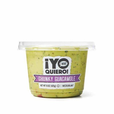&iexcl;Yo Quiero! Chunky GuacamoleBuy 1 Get 1 FREEFree item of equal or lesser price.
15-oz cont.