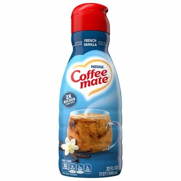 Nestl&eacute; Coffee Mate Coffee CreamerBuy 1 Get 1 FREEFree item of equal or lesser price.
32-oz; or Cold Foam Coffee Creamer, 14-oz pkg. 
(Excluding Natural Bliss)