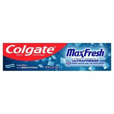 Colgate Max Fresh ToothpasteBuy 1 Get 1 FREEFree item of equal or lesser price.
Or Max Clean, 6 or 6.3-oz box