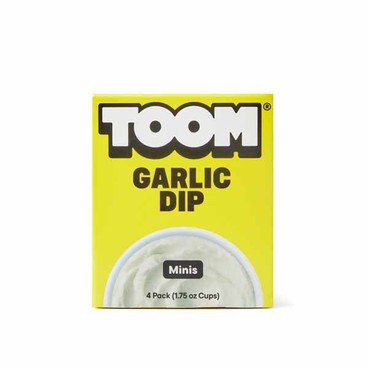 Toom Garlic DipBuy 1 Get 1 FREEFree item of equal or lesser price.
Minis, 4-pk. 1.75-oz pkg.