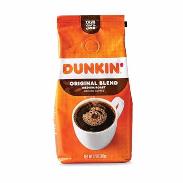 Dunkin' CoffeeBuy 1 Get 1 FREEFree item of equal or lesser price.
Ground or Whole Bean, 11 or 12-oz; or K-Cup, 10-ct. pkg.