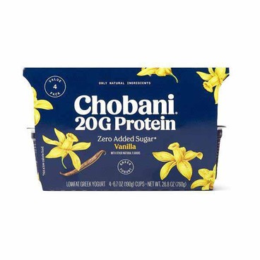 Chobani Greek YogurtBuy 1 Get 1 FREEFree item of equal or lesser price.
4-pk. 4.5 to 6.7-oz ctn.