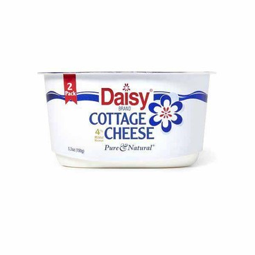 Daisy Cottage CheeseBuy 1 Get 1 FREEFree item of equal or lesser price. 
4% Plain, 2-pk. 5.3-oz cup