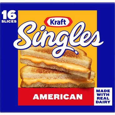 Kraft American Cheese SinglesBuy 1 Get 1 FREEFree item of equal or lesser price.
10.7 or 12-oz pkg.; or Velveeta Prepared Cheese Slices, 16-oz pkg.