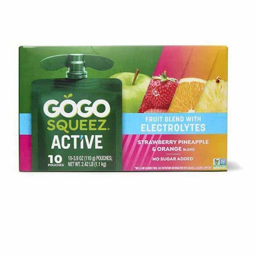 Gogo Squeez Active Fruit BlendBuy 1 Get 1 FREEFree item of equal or lesser price.
With Electrolytes or With B Vitamins, 4 or 10-pk. 3.9-oz pouch