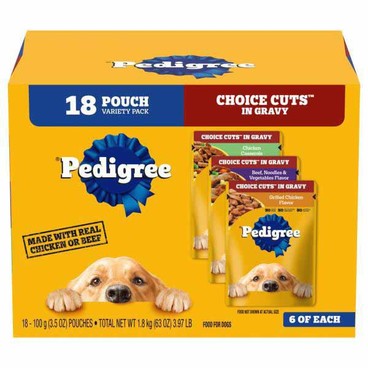 Pedigree Food for DogsBuy 1 Get 1 FREEFree item of equal or lesser price.
18-pk. 3.5-oz pkg.