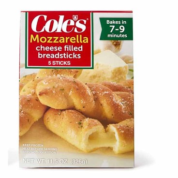 Cole's BreadsticksBuy 1 Get 1 FREEFree item of equal or lesser price.
Or Garlic Bread or Texas Toast, 11.5 to 16-oz pkg.
