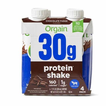 Orgain 30g Ready To Drink Protein ShakeBuy 1 Get 1 FREEFree item of equal or lesser price.
4-pk. 11-oz pkg.