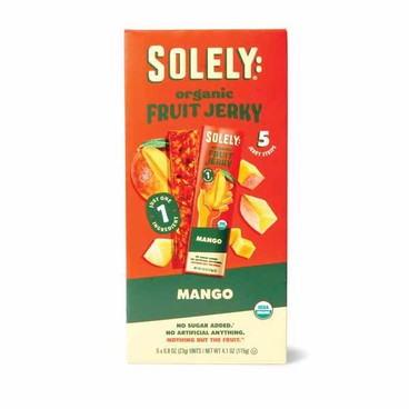 Solely Fruit Jerky or GummiesBuy 1 Get 1 FREEFree item of equal or lesser price.
3.5 to 4.1-oz pkg.