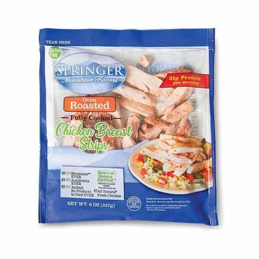 Springer Mountain Farms Chicken Breast StripsBuy 1 Get 1 FREEFree item of equal or lesser price.
Fully Cooked, 8-oz pkg.