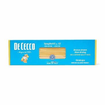 De Cecco PastaBuy 1 Get 1 FREEFree item of equal or lesser price.
1-lb box