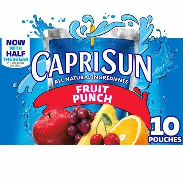 Caprisun Juice Drink BlendBuy 1 Get 1 FREEFree item of equal or lesser price.
Or Lemonade or Roarin' Waters; or Country Time Lemonade, 10-pk. 6-oz box