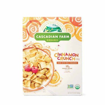 Cascadian Farm Organic CerealBuy 1 Get 1 FREEFree item of equal or lesser price.
9.2 to 13.5-oz box; or Organic Granola, 11-oz bag