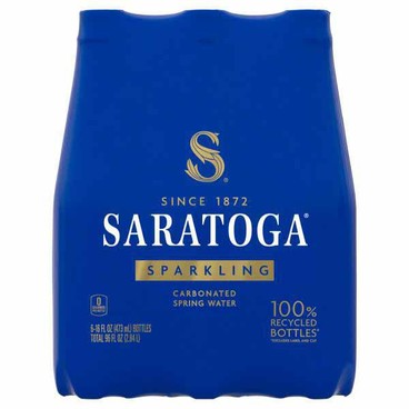 Saratoga WaterBuy 1 Get 1 FREEFree item of equal or lesser price.
6-pk. 16-oz bot.; or Mountain Valley Water, 6-pk. 16.9-oz bot.