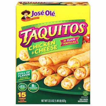 Jos&eacute; Ol&eacute; Taquitos or Mini TacosBuy 1 Get 1 FREEFree item of equal or lesser price.
16.2 to 22.5-oz box