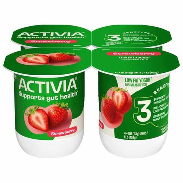 Dannon Activia YogurtBuy 1 Get 1 FREEFree item of equal or lesser price.
4-pk. 4 or 5.3-oz cup